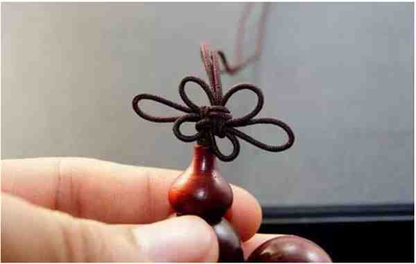 【中国结】佛头三通收尾打结方法图解