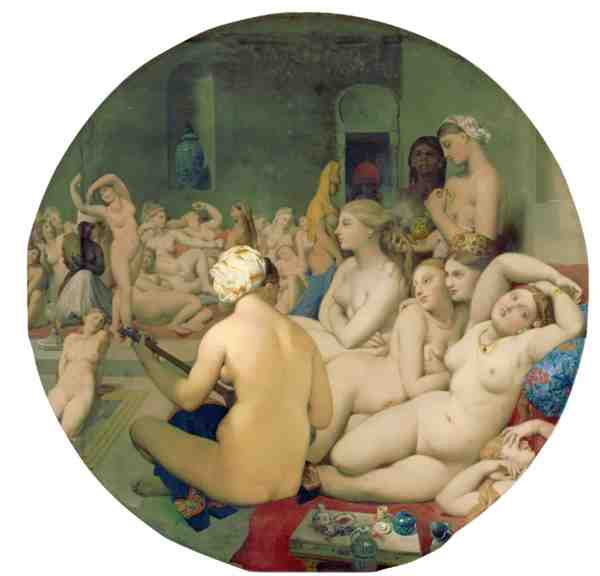 安格尔| 关于沐浴的世界名画《土耳其浴室》解读