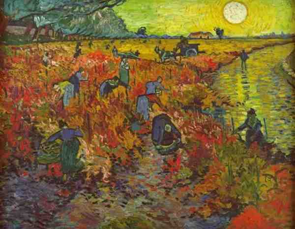 梵高生前唯一卖出的油画作品大全欣赏
