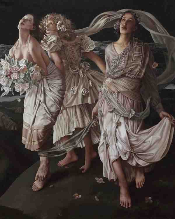 画家刘溢油画作品全集图片精选欣赏