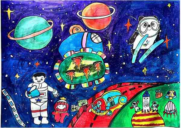 儿童节绘画作品图片大全一等奖