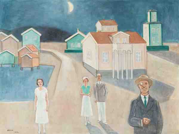 名画赏析| 埃纳·乔林裸女名画作品