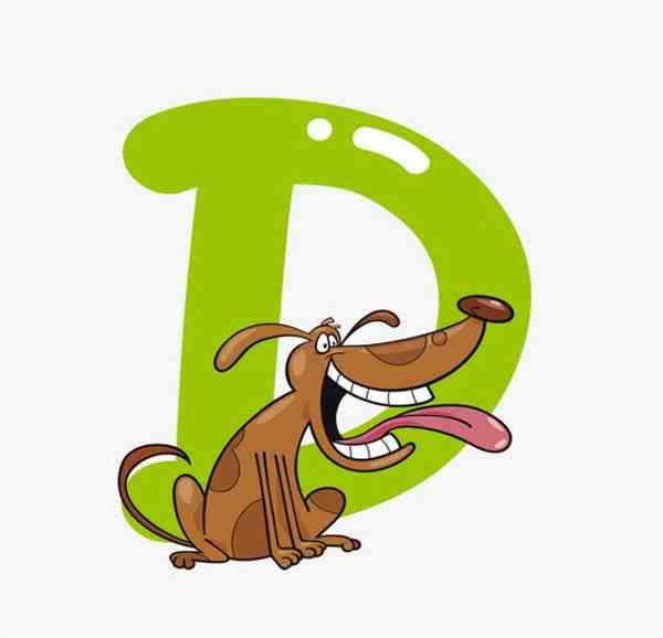 字母D的创意画怎么画好看又简单