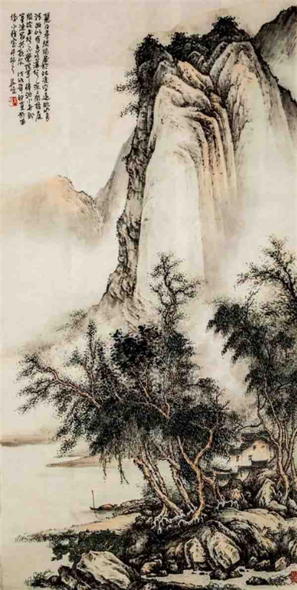 名画欣赏：国画山水高清图片大全