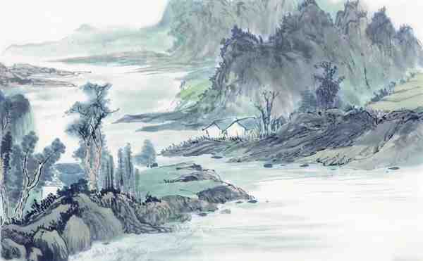 最新水墨画风景图片大全欣赏