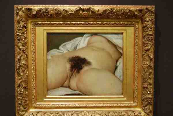 世界的起源油画作品 库尔贝作品欣赏