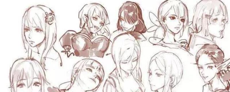怎么画漫画人物的面部,要注意不同年龄、视角和细节等