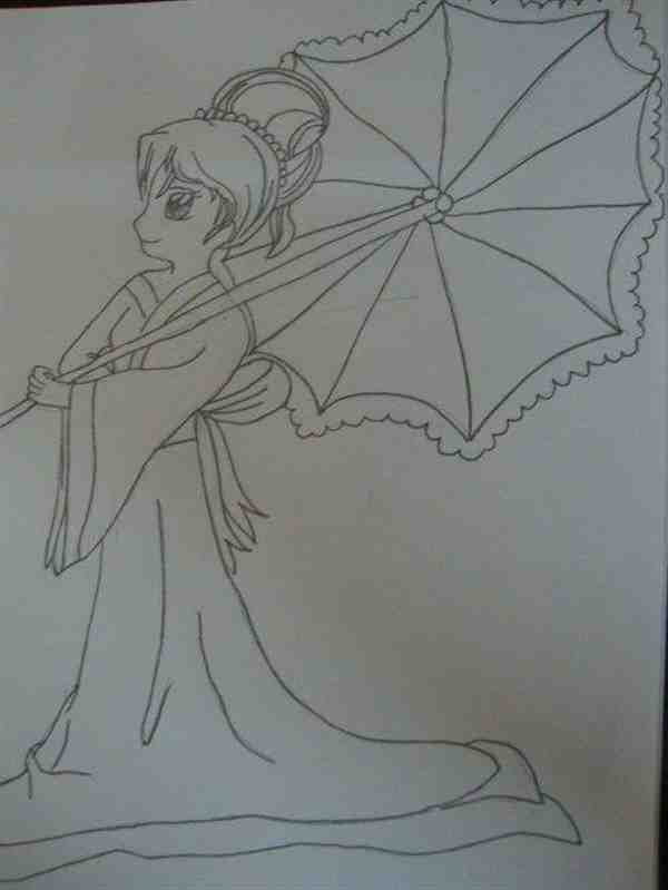 [图文步骤]小仙女简笔画 小仙女简笔画萌萌哒