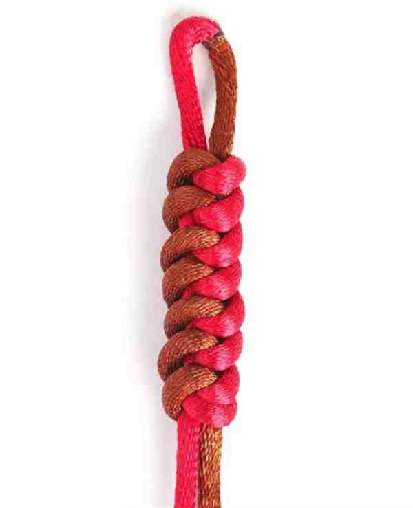 手链编绳教程金刚结（新手教程）