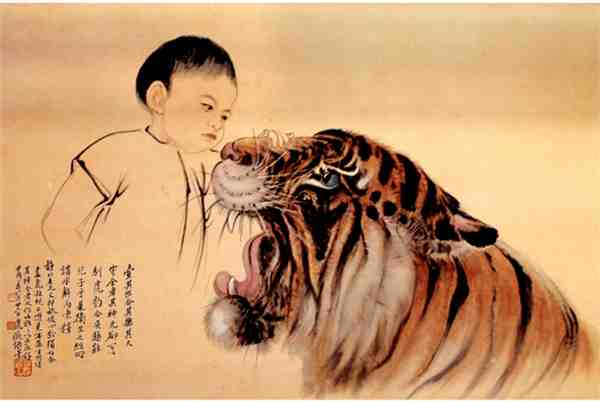 张善子的画值多少钱一平尺 张善子绘画作品欣赏