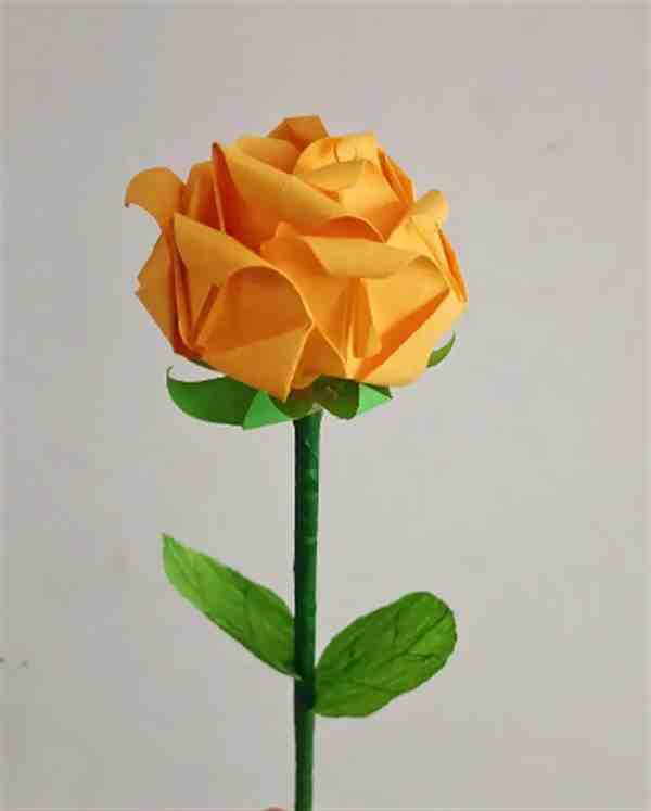 diy手工制作玫瑰花步骤图片