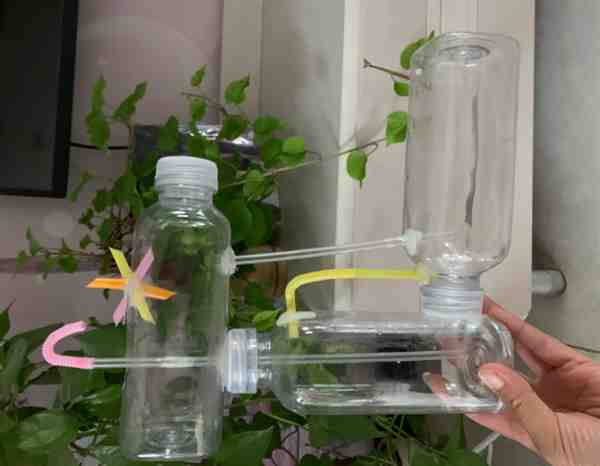 矿泉水瓶自制水循环制作方法图解