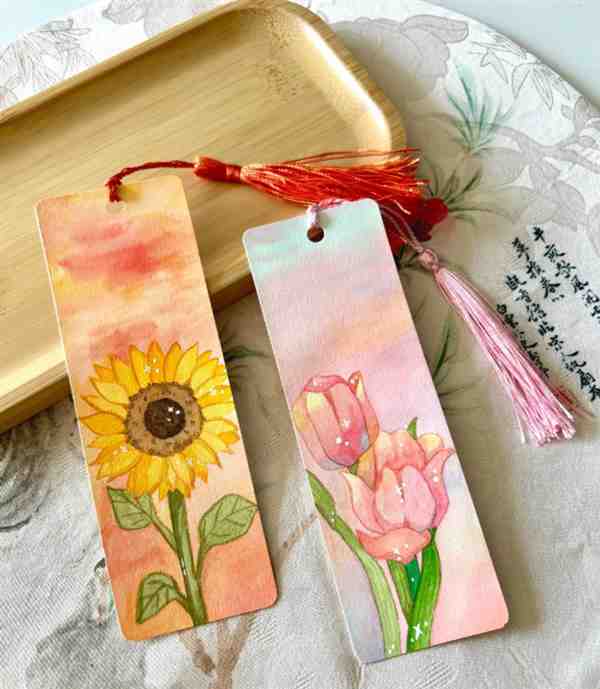 手工diy自制: 十二星座书签做法白羊座