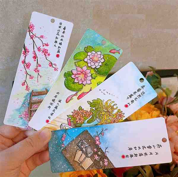 十二星座书签做法天蝎座 十二星座专属书签作品