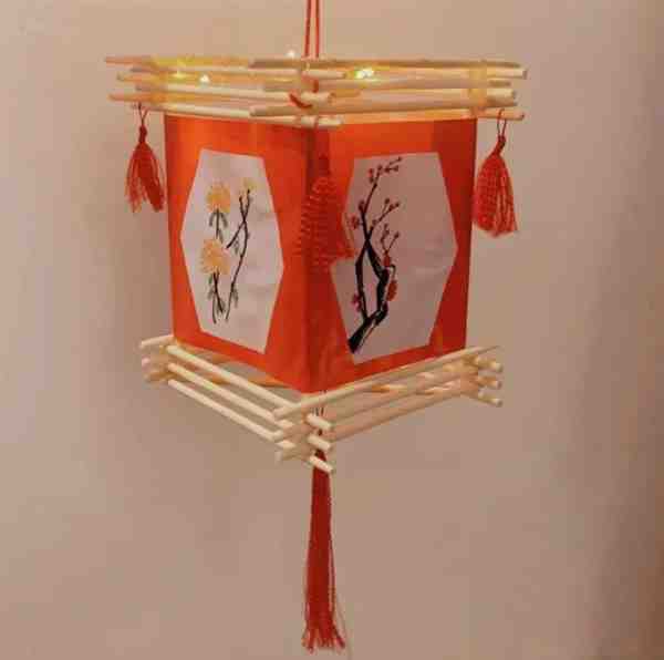 一二三年级手工灯笼又简单又漂亮图片欣赏