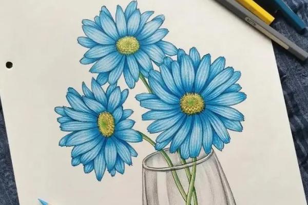 彩铅画时间久了会不会掉色，画完后喷适量定画液便不掉色