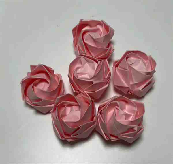 川崎玫瑰教程图解折法详细步骤图片