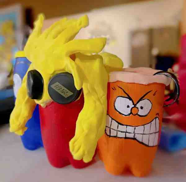 矿泉水瓶装饰创意作品最新图片大全