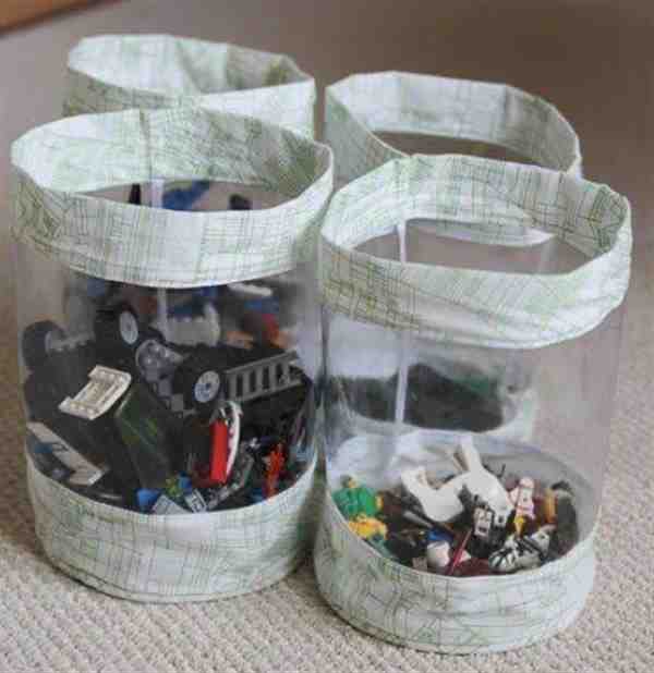 瓶子手工制作收纳盒怎么做图片教程