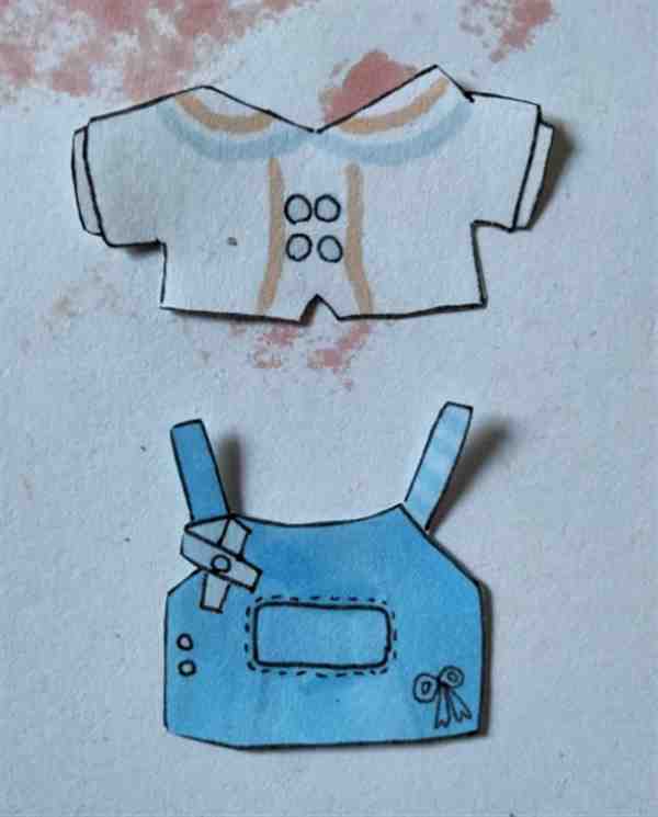 一步一步教我画Q版纸娃娃衣服教程