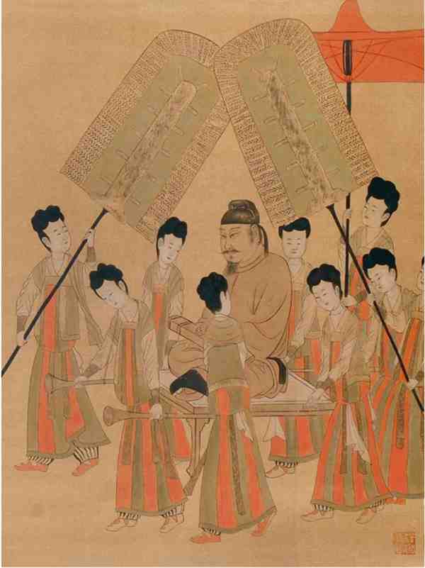 唐代画家 | 阎立本《步辇图》国画作品鉴赏