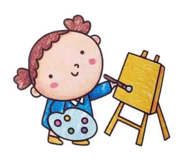 三年级画画简单又漂亮人物图片大全