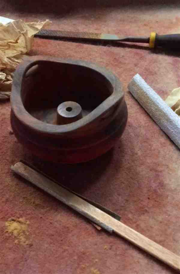 大红木香炉制作图片大全