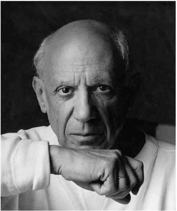 毕加索女性人物抽象画作品欣赏