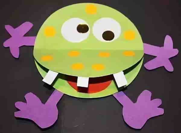 会张嘴的人偶折纸教程图片大全