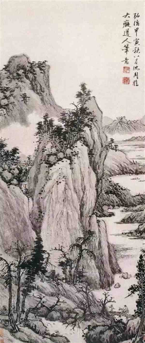 明代画家沈周山水画作品欣赏 沈周山水画有什么特点