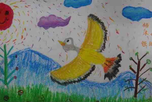 10-15岁画春天的画图片大全精选