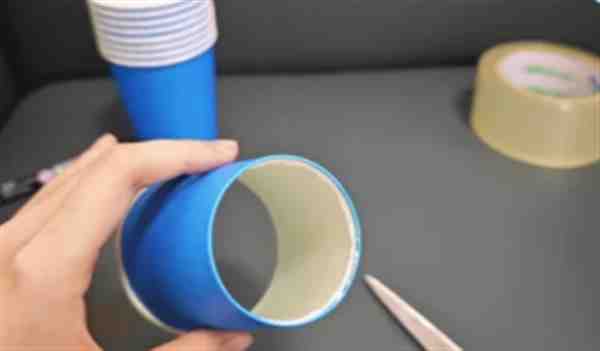 一次性茶怀旧物改造手工制作过程图片