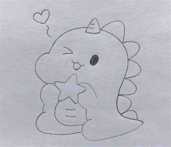 一步一步教你画恶龙好看又简单的图片欣赏