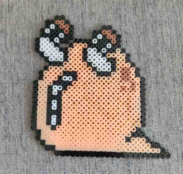 拼豆字母图案大全简单 拼豆做26个英文字母画