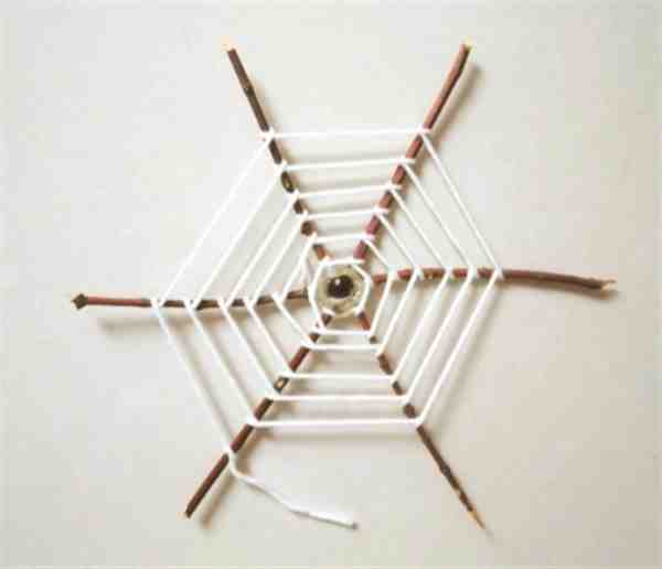 编制蜘蛛网制作方法图解大全图片最新