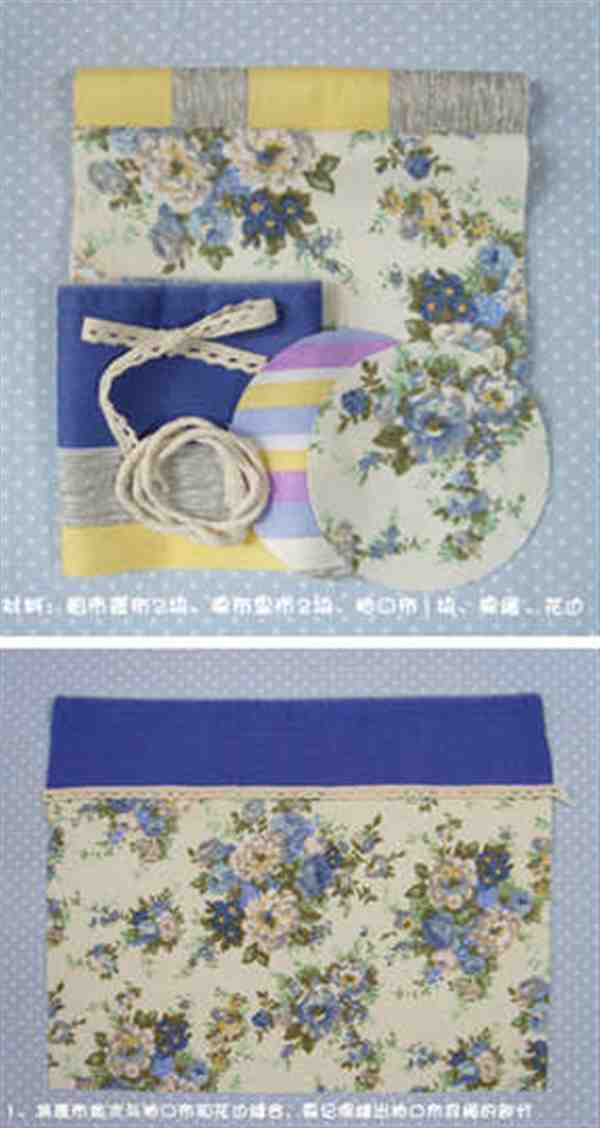 圆筒收纳袋制作方法图片大全简单又漂亮