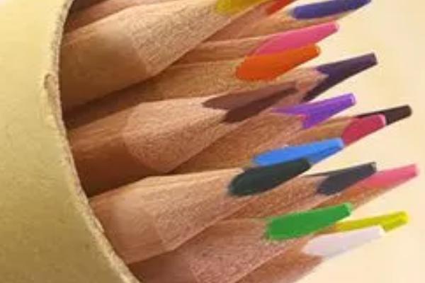 素描上色用哪种笔，以彩铅和粉彩为主