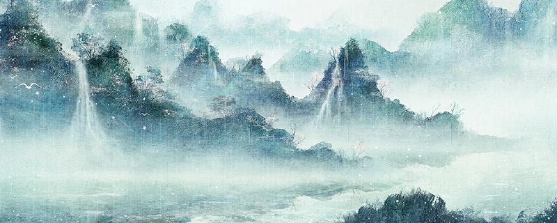 如何板绘水墨古风插画，颜色最好是用黑白灰配合