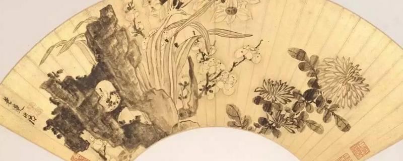 明朝陈洪绶老莲抚古图册，画风独特被誉为“高古奇骇”