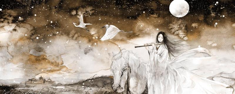 绘制古风插画要注意什么，首先需要选择合适的画材和工具