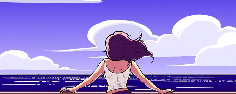 怎么画插画场景，先要把整体的框架画出来