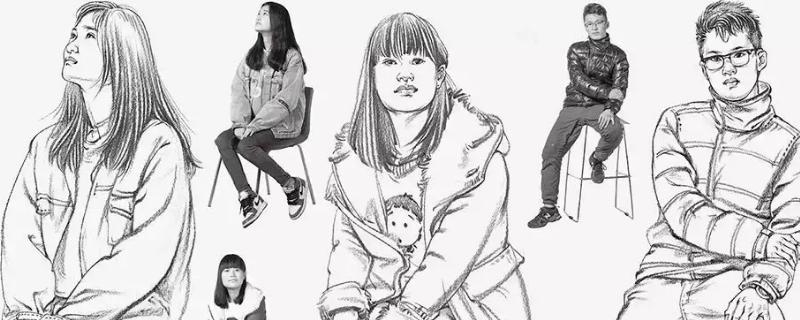 人物速写如何快速练起来，多练习人物的大动态