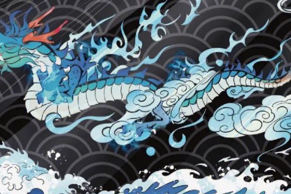 插画的藏色是什么，类似水彩的晕染效果