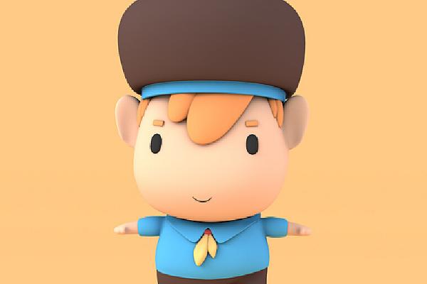 怎么将3D动画作品画成卡通人物，重点在于抓住角色的特点