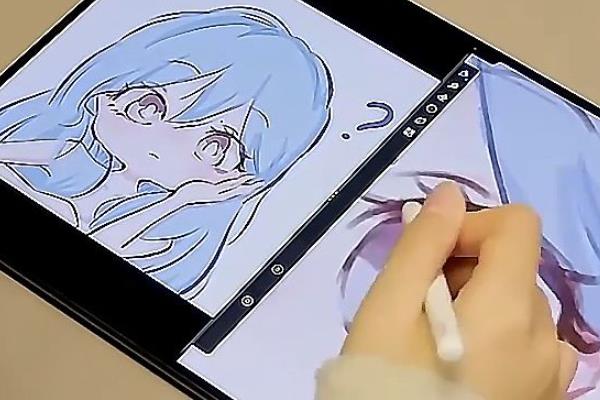 没有压感的电容笔能不能画画，同样可以用来绘画