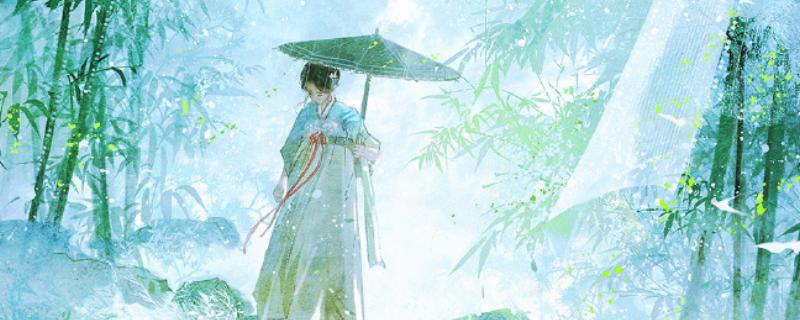插画的明度偏高如何处理,采取模糊背景的方式可降低明度