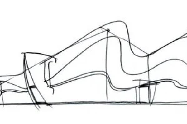 插画如何绘制城市的建筑物，设定透视工具后再画出透视关系
